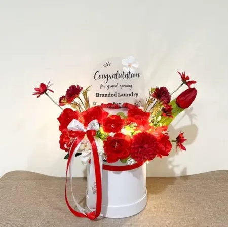 Bloom Box Akrilik Ucapan Grand Opening Tulang Bawang Barat